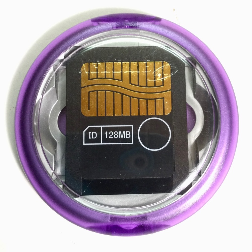 128MB SmartMedia SM Memory Card ID w/ Case Tested Working